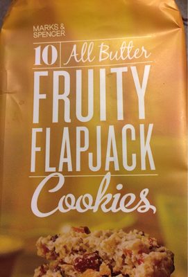 All Butter Fruity Flapjack Cookies by Marks & Spencer