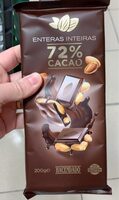 Enteras 72% cacao