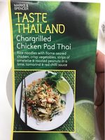 Chicken pad thaï
