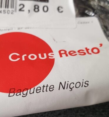 Baguette Niçois by Crous Languedoc Roussillon
