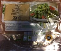 Courgette spaghetti
