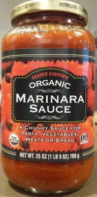 Marinara Sauce by Trader Giotto's