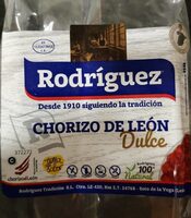 Chorizo de León dulce