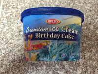Birthday cake ice cream