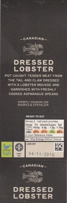 Canadian Dressed Lobster by Marks & Spencer