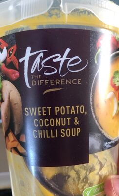Sweet potato coconut and chilli soup by Sainsbury's