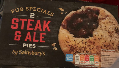 Steak and ale pie by Sainsbury's
