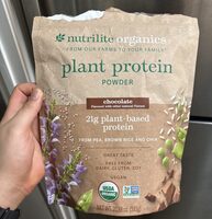 Nutrilite organics plant protein powder - Chocolate