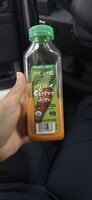 Organic carrot juice