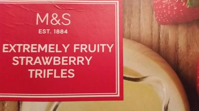 Extremely Fruity Strawberry Trifles by Marks & Spencer