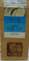 Cornish Clotted Cream Crumbly Fudge