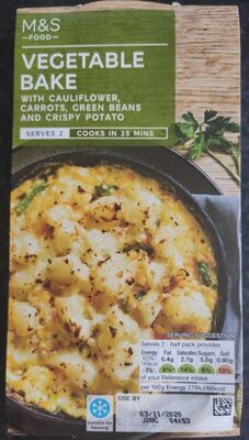 Vegetable bake by M&S Food