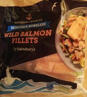 Wild salmon fillets