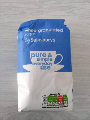 White granulated sugar by Sainsbury's