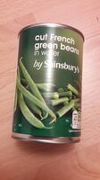 Cut French green beans