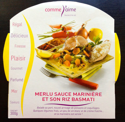 Merlu Blanc Sauce Marinière et son Riz Basmati by Comme j aime