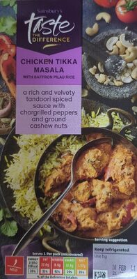 Taste The Difference Chicken Tikka Masala by Sainsbury's