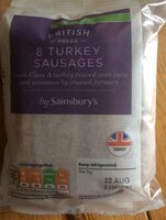 8 Turkey Sausages
