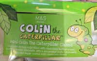 Mini Colin the Caterpillar Cakes