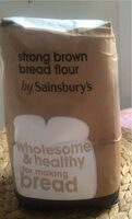 Strong brown wheat flour