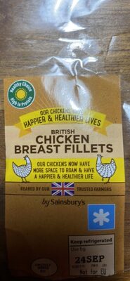 British Chicken Breast Fillets by Sainsbury's