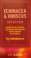 Echinacea & hibiscus infusion