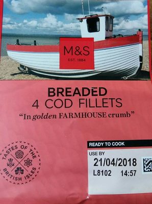 Brade cod fillets by Farmhouse