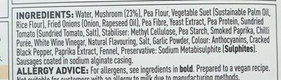 Chorizo Style Shroomdogs by Sainsbury's Plant Pioneers