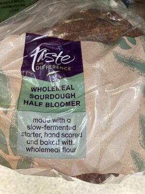White sourdough by Sainsbury's