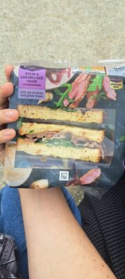 Steak & Caramelised Onion On Onion Bread by Taste the Difference