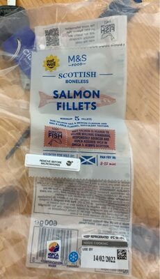 Salmon Fillets by M&S Eat Well