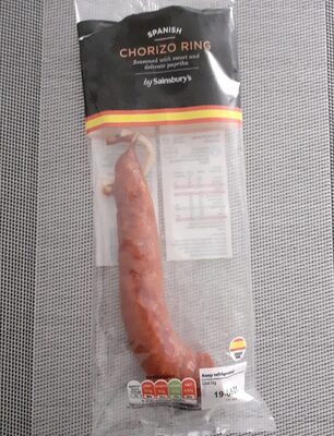 Chorizo ring by Sainsbury's