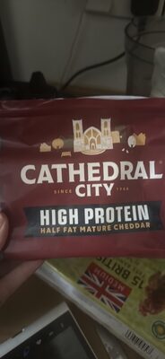 Half Fat Mature Cheddar by Cathedral City