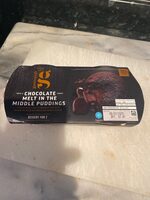 Chocolate melt in the middle puddings