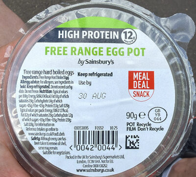 Free Range Egg Pot