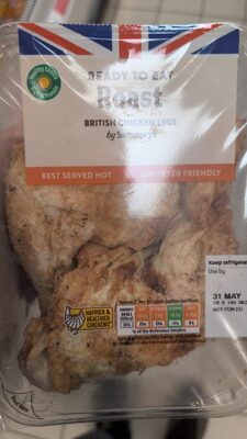 Roast British chicken legs with a brown sugar marinade by Sainsbury's