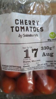 Tomato, cherry by Sainsbury's