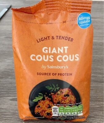 Giant Cous cous by Sainsbury's