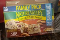 Sweet and salty nut bars