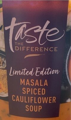 Masala spiced cauliflower soup by Taste the Difference