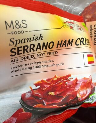 Serrano ham crisps by Marks & Spencer