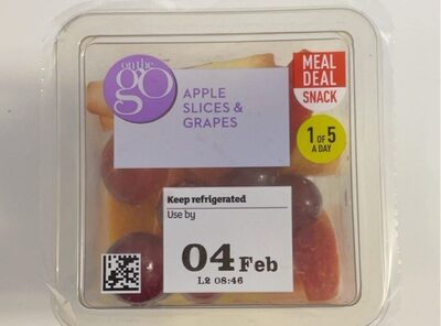 Apple slices & grape by Sainsbruys by Sainsbury's