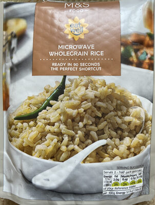 Microwave Wholegrain Rice by M&S Eat Well