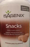 Snacks chocolate flavour