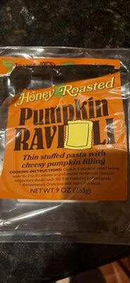 Honey Roasted Pumpkin Ravioli by Trader Joe's