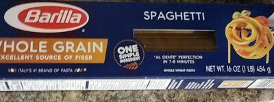 Whole Grain Spaghetti by Barilla