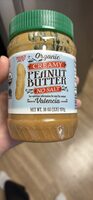 Organic Creamy Peanut Butter No Salt Valencia