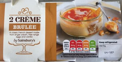 Crème Brûlée by by sainsbury's