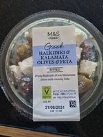 Halkidiki and Kalamata Olives and Feta