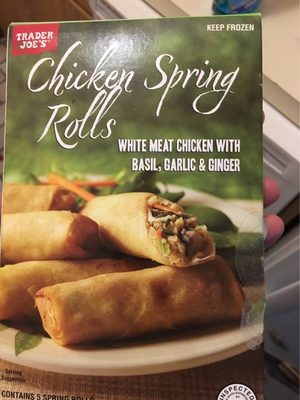 Chicken Spring Rolls by Trader Joe's